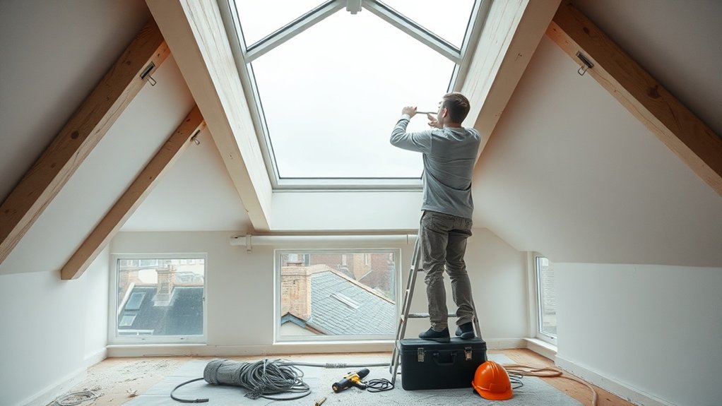 Electric Skylight Installation High Wycombe