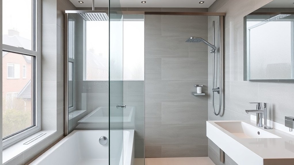 Semi-Frameless Shower Screens High Wycombe