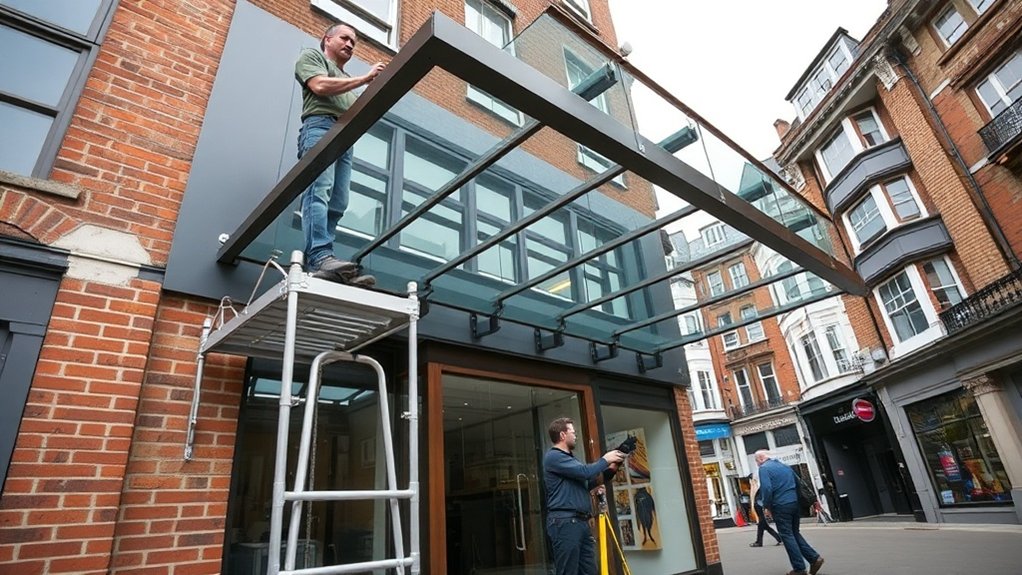 Shopfront Canopy High Wycombe